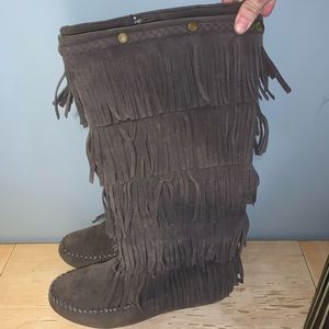 🌵 5 for $20 🌵 Gray Moccasin boots